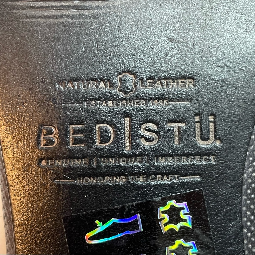 NWOT BED|STÜ Brenda Graphito Rustic Mule - Picture 7 of 8